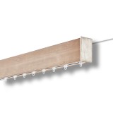 Μεταλλικός Σιδηρόδρομος Οροφής μονός Anartisi Wood Rail Collection NOVEL σε χρώμα NL 9