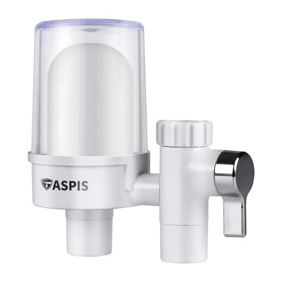 Συσκευή Φίλτρου Βρύσης 6.8x13.3x13.1cm 4BAR Max ΛΕΥΚΗ ΜΕ ΔΙΑΦΑΝΟ ΚΑΠΑΚΙ ASPIS S-01 17-105-000