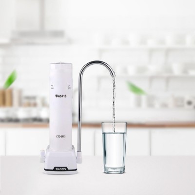 Συσκευή Φίλτρου Βρύσης Νερού Μονή Άνω Πάγκου 11.5x9x29.5cm 3BAR Max Λευκό ASPIS S-03 17-105-002