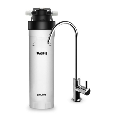 Συσκευή Φίλτρανσης Νερού 4 Σταδίων Κάτω Πάγκου UF 40.8x8.8cm 4BAR Max Λευκό ASPIS S-06 17-105-005