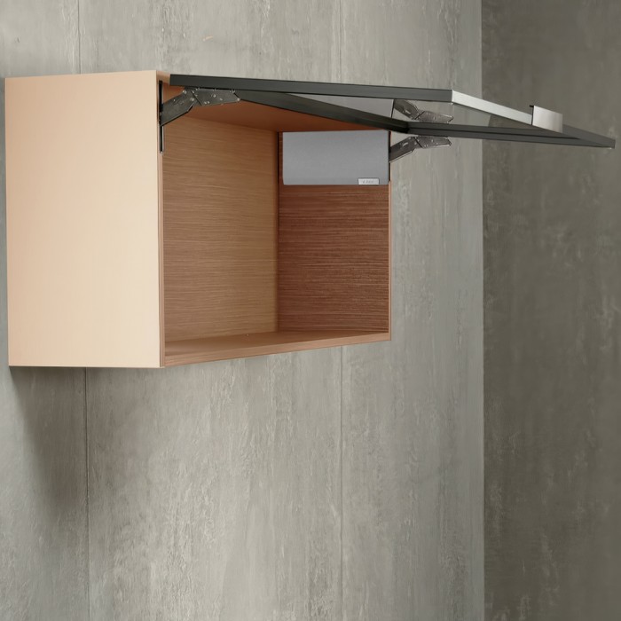 Σύστημα ανύψωσης Blum AVENTOS HKi σε χρώμα Γκρι Ανοιχτό