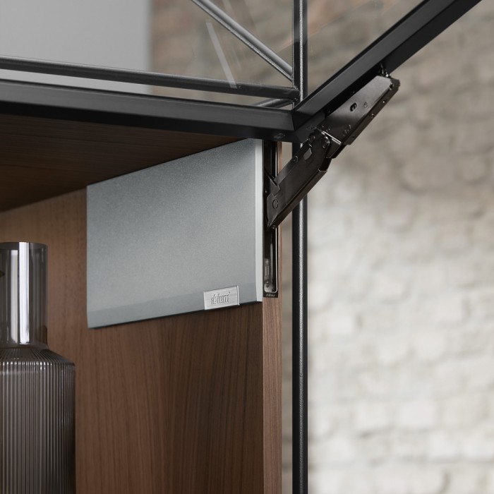 Σύστημα ανύψωσης Blum AVENTOS HKi σε χρώμα Γκρι Ανοιχτό