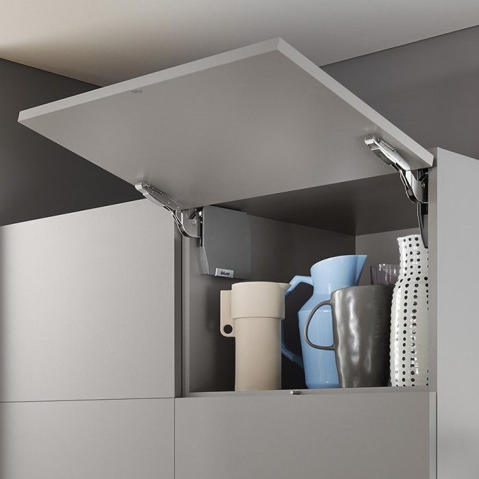 Σύστημα ανύψωσης Blum AVENTOS HK-S σε χρώμα Γκρι Ανοιχτό 20Κ2E00.06 HGR