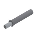 Φρένο Πόρτας Γκρι για  Διάτρητο σόκορο πόρτας 10mm BLUM Blumotion 970.1002