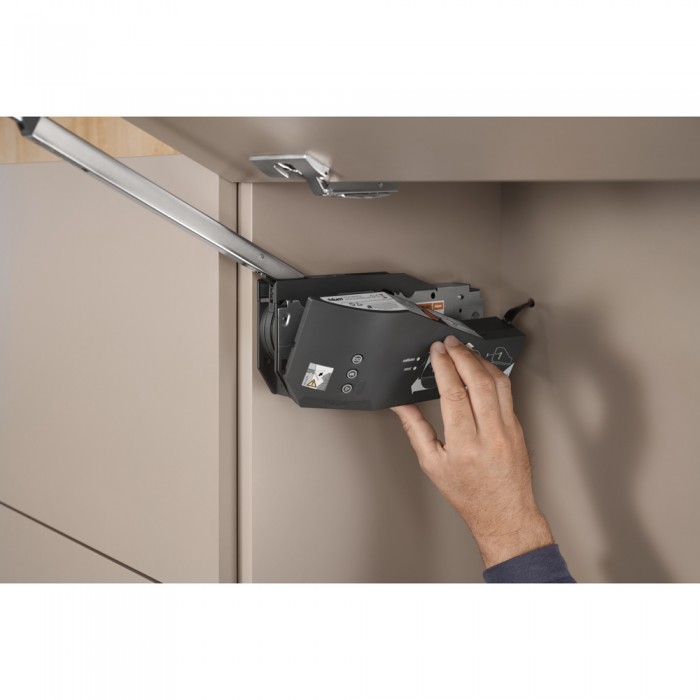 Ηλεκτροκίνητο Σύστημα Ανύψωσης Blum Aventos HF Top με SERVO DRIVE σε χρώμα Dark Grey