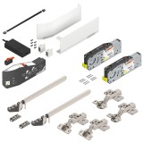 Ηλεκτροκίνητο Σύστημα Ανύψωσης Blum Aventos HF Top με SERVO DRIVE σε χρώμα Silk White