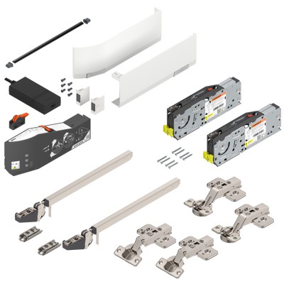 Ηλεκτροκίνητο Σύστημα Ανύψωσης Blum Aventos HF Top με SERVO DRIVE σε χρώμα Silk White