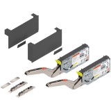 Σύστημα ανύψωσης Blum Aventos HK Top σε χρώμα Dark Grey