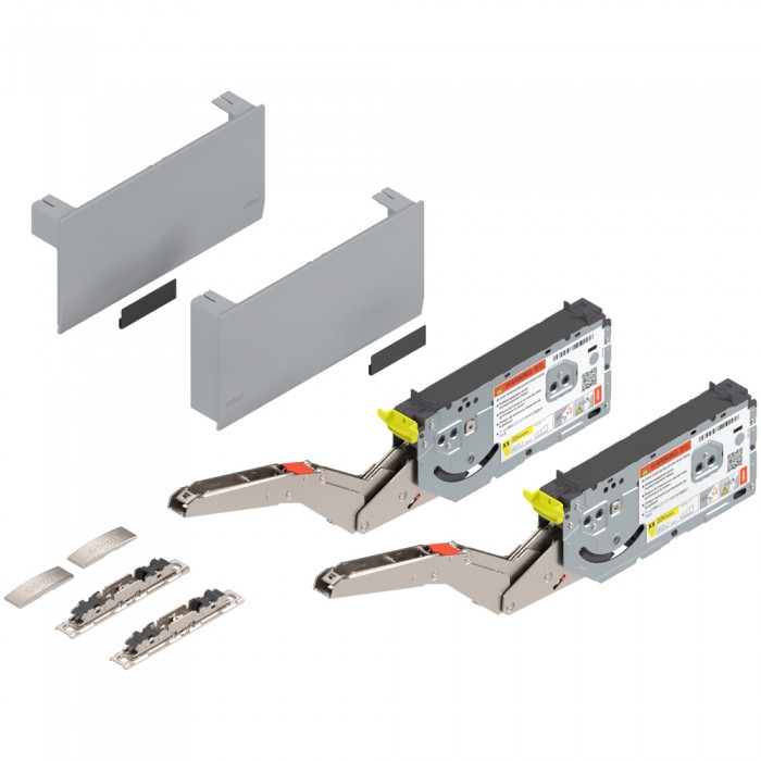 Σύστημα ανύψωσης Blum Aventos HK Top σε χρώμα Light Grey