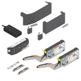 Ηλεκτροκίνητο Σύστημα Ανύψωσης Blum Aventos HK Top με SERVO DRIVE σε χρώμα Dark Grey