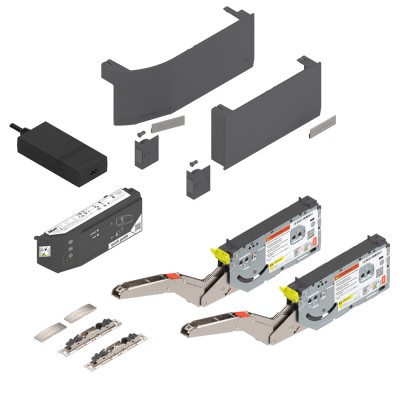 Ηλεκτροκίνητο Σύστημα Ανύψωσης Blum Aventos HK Top με SERVO DRIVE σε χρώμα Dark Grey