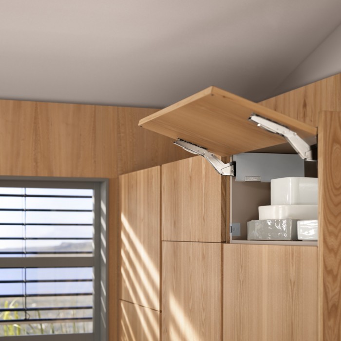 Ηλεκτροκίνητο Σύστημα Ανύψωσης Blum Aventos HK Top με SERVO DRIVE σε χρώμα Light Grey