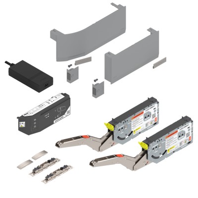 Ηλεκτροκίνητο Σύστημα Ανύψωσης Blum Aventos HK Top με SERVO DRIVE σε χρώμα Light Grey