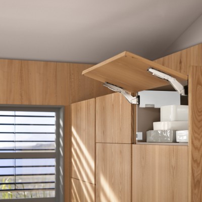 Ηλεκτροκίνητο Σύστημα Ανύψωσης Blum Aventos HK Top με SERVO DRIVE σε χρώμα Silk White