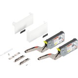 Σύστημα ανύψωσης για Πορτάκια Χωρίς Πόμολο Blum Aventos HK Top με Tip-On σε χρώμα Silk White