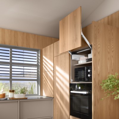 Ηλεκτροκίνητο Σύστημα Ανύψωσης Blum Aventos HL Top με SERVO DRIVE σε χρώμα Silk White