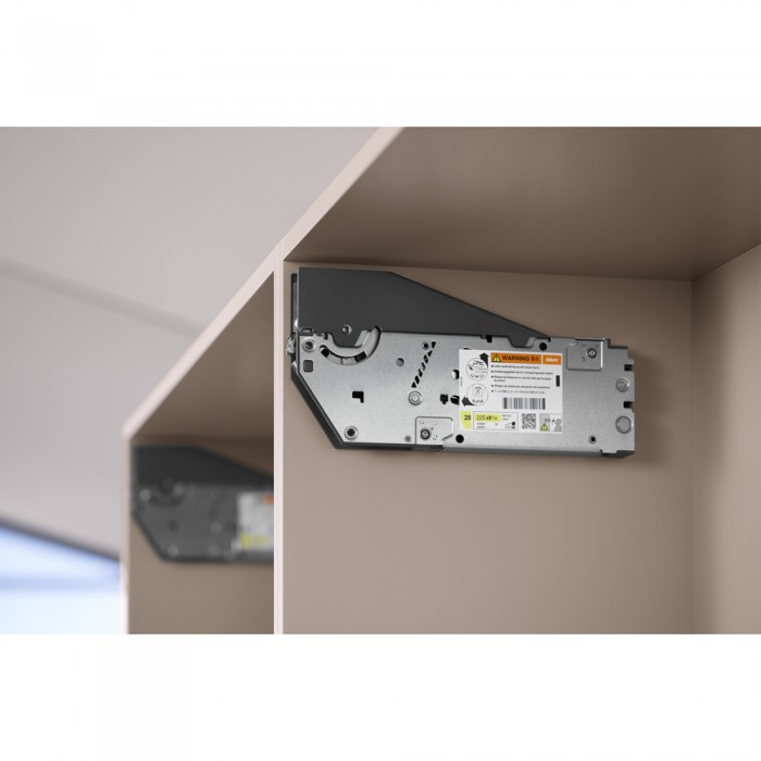 Σύστημα ανύψωσης Blum Aventos HS Top σε χρώμα Dark Grey