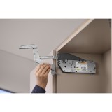 Σύστημα ανύψωσης Blum Aventos HS Top σε χρώμα Dark Grey