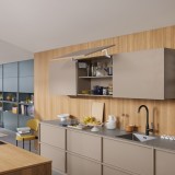 Σύστημα ανύψωσης Blum Aventos HS Top σε χρώμα Light Grey