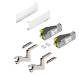 Σύστημα ανύψωσης Blum Aventos HS Top σε χρώμα Silk White