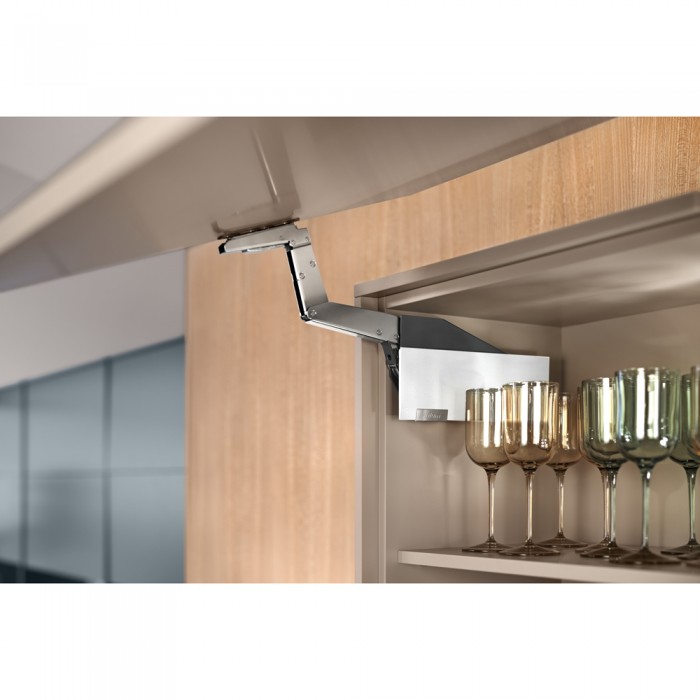 Σύστημα ανύψωσης Blum Aventos HS Top σε χρώμα Silk White