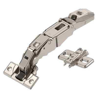 Μεντεσές για Φαρδιά Προφίλ Πόρτας για μηδενική Προεξοχή 125° με Πάτημα 16 mm Blum CLIP top BLUMOTION 71B7550D