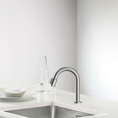 Περιστρεφόμενο Στόμιο με Διακόπτη On/Off Για Σύνδεση με Φίλτρο Νερού - 1/2 Cora 13504-100 Chrome