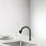 Περιστρεφόμενο Στόμιο με Διακόπτη On/Off Για Σύνδεση με Φίλτρο Νερού - 1/2 Cora 13504-410 Black Brushed