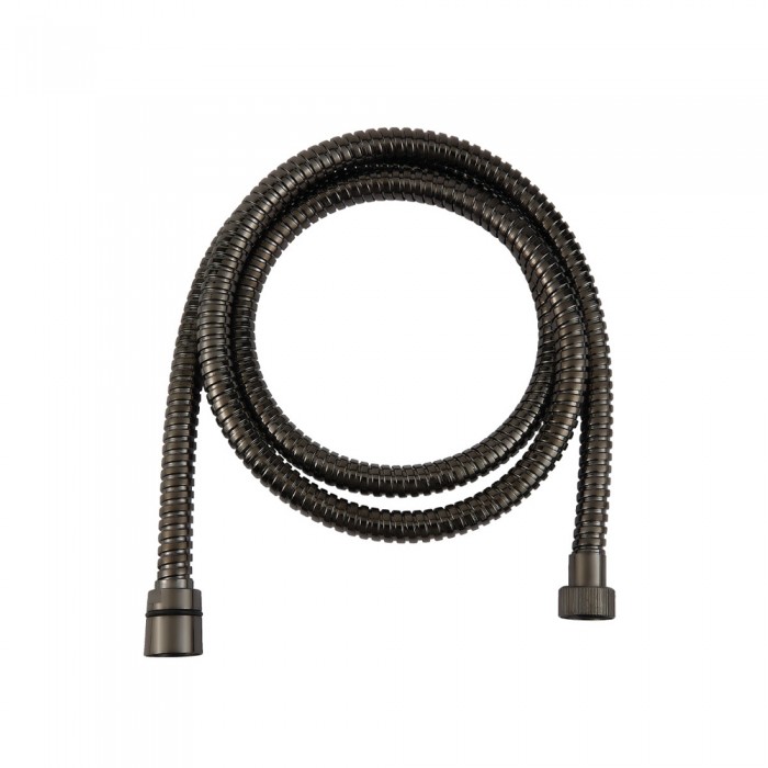 Άθραυστο Σπιράλ Τηλεφώνου Ντους 1.5m Vicario 16000754-405 Black Chrome