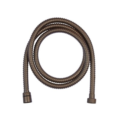 Άθραυστο Σπιράλ Τηλεφώνου Ντους 1.5m Vicario 16000754-541 Tuscany Brass