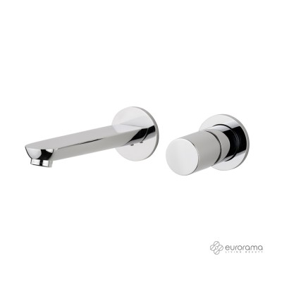 Μπαταρία Νιπτήρος Θερμομικτική Εντοιχισμού Res-Pro Eurorama 175904-100 Chrome