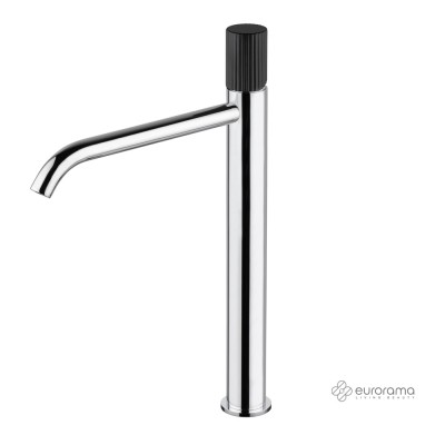 Μπαταρία Νιπτήρος Oso Θερμομικτική Υψηλή Για Επιτραπέζιους Νιπτήρες με Βαλβίδα Clic-Clac Eurorama 178309P-100 Chrome
