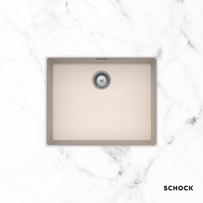 Νεροχύτες Schock Cristalite Manhattan 30060U-1511 Everest (55.6X45.6cm) Υποκαθήμενος Germany