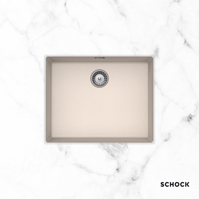 Νεροχύτες Schock Cristalite Manhattan 30060U-1511 Everest (55.6X45.6cm) Υποκαθήμενος Germany