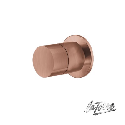 Περιστροφικός Εκτροπέας 3 Εξόδων Elle Inox 316 La Torre 35376-811 Rose Gold Brushed PVD