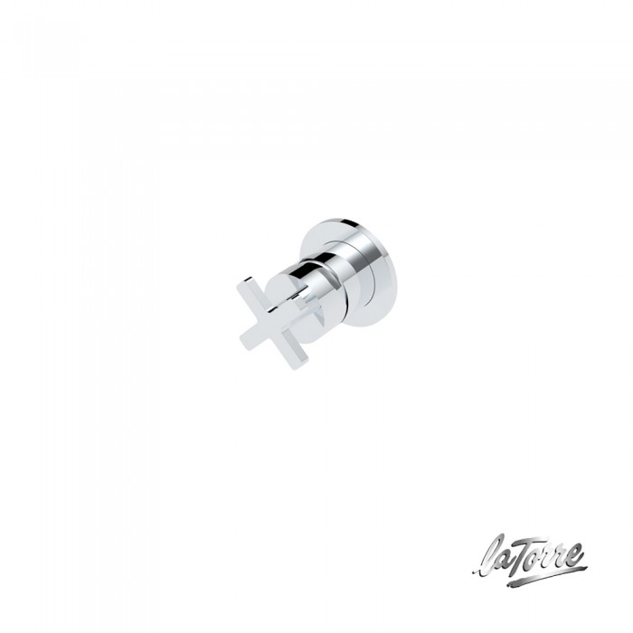 Μίκτης Εντοιχισμού 1 Εξόδου Elle Cross La Torre 38300-100 Chrome