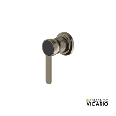 Μίκτης Εντοιχισμού 1 Εξόδου Lumiere Vicario 516050-410 Black Brushed