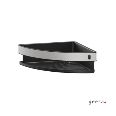 Σπογγοθήκη Γωνιακή 21 X 21 cm της Σειράς Cooper Tiger Geesa 800235-110 Inox finish