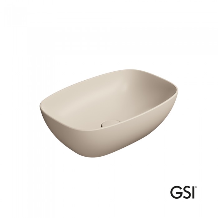 Νιπτήρας Nubes 50x35 Επιτραπέζιος Gsi 9784-520 Creta