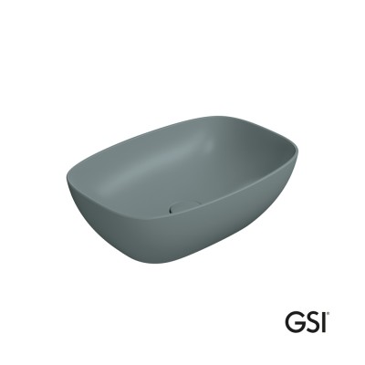 Νιπτήρας Nubes 50x35 Επιτραπέζιος Gsi 9784-901 Agave