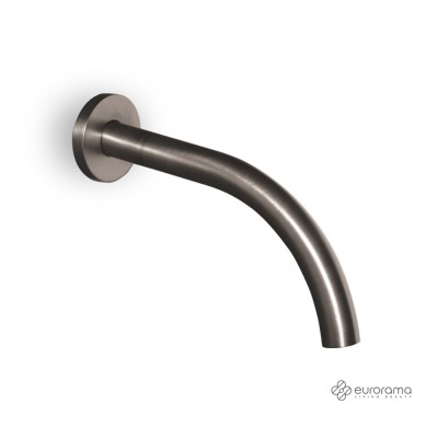 Στόμιο Επίτοιχο 18 cm 1/2'' RV6809-410 Black Brushed