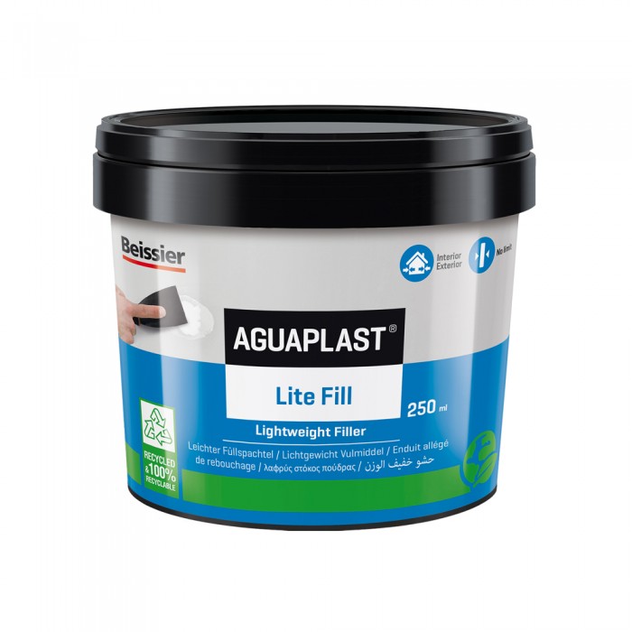 Ελαφρύς στόκος πούδρας Λευκός  Aguaplast Lite Fill 250ml Βeissier 70475-001