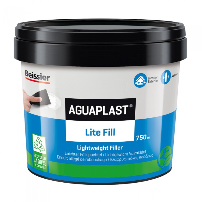 Ελαφρύς στόκος πούδρας Λευκός  Aguaplast Lite Fill 750ml Βeissier 70475-002
