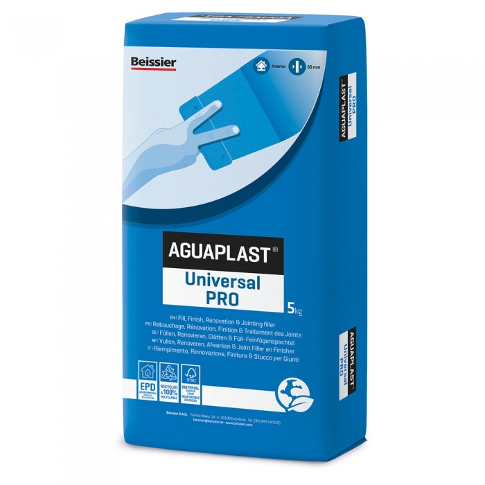 Στόκος για Όλες τις Χρήσεις για Εσωτερικούς Χώρους 5Kg Aguaplast Universal Pro Beissier 70082-002