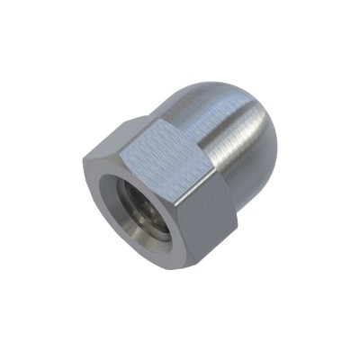 Περικόχλια Εξάγωνα Τυφλά Μετρικό Σπείρωμα Μ5 Γαλβανιζέ DIN 1587