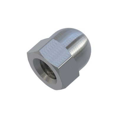 Περικόχλια Εξάγωνα Τυφλά Μετρικό Σπείρωμα Μ6 Γαλβανιζέ DIN 1587