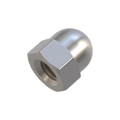 Περικόχλια Εξάγωνα Τυφλά Μετρικό Σπείρωμα Μ6 Inox A2 DIN 1587