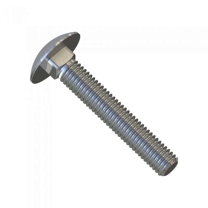 Κασονόβιδες - Καρόβιδες γαλβανιζέ όλο Σπείρωμα Din 603 6x40mm (Τιμή ανά Τεμάχιο)