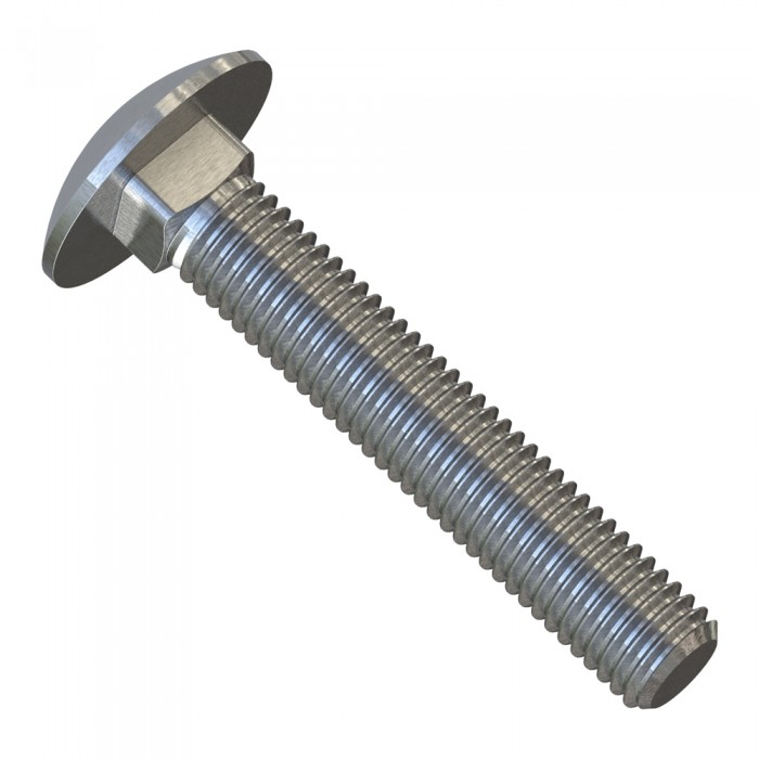 Κασονόβιδες - Καρόβιδες γαλβανιζέ όλο Σπείρωμα Din 603 8x50mm (Τιμή ανά Τεμάχιο)