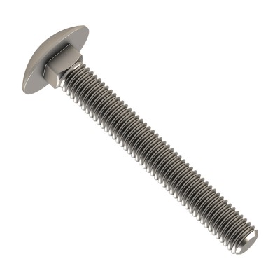 Κασονόβιδες - Καρόβιδες inox A2 όλο Σπείρωμα Din 603 6x50mm (Τιμή ανά Τεμάχιο)